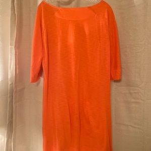 Lilly Pulitzer orange shift dress! 🧡🌴